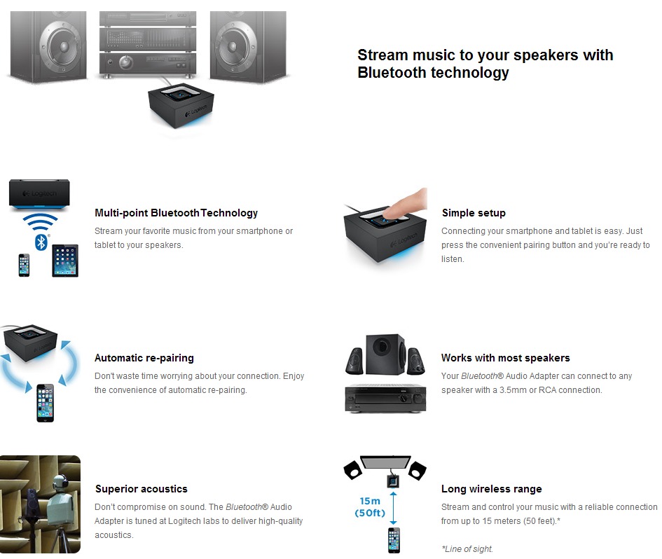 Logitech Bluetooth Audio Adapter