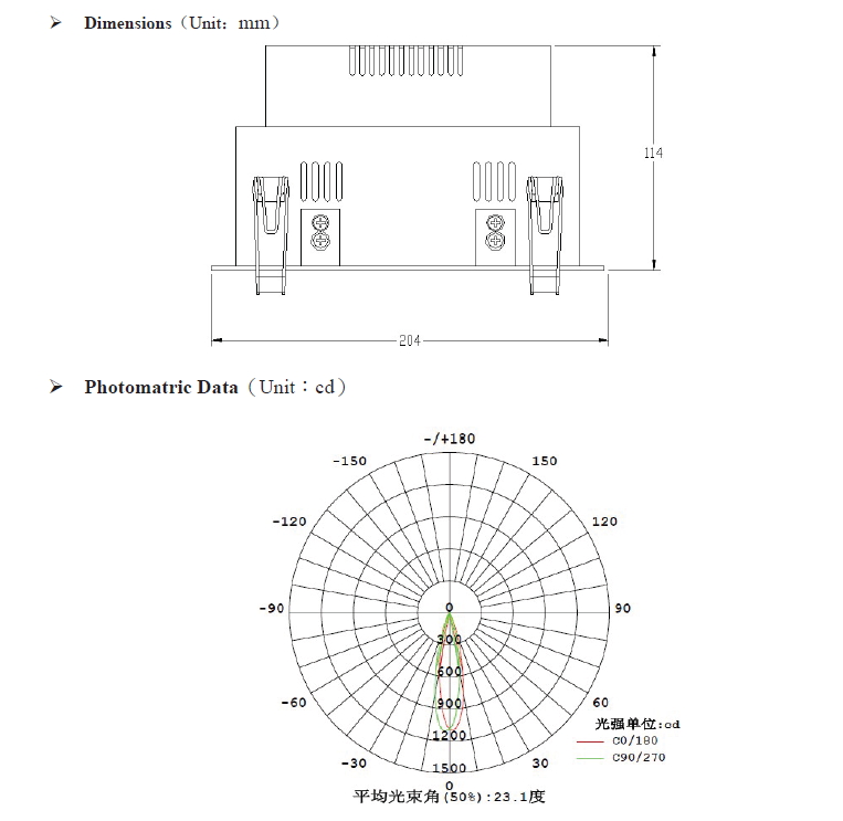 LED MR16 Grid Spot light 5000K 10W