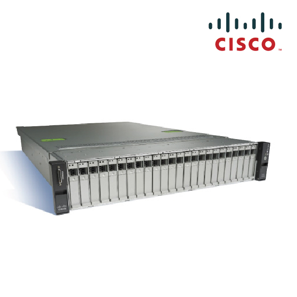 Cisco UCS C240 M3 SFF 2xE5-2620v2 2x8GB RAID-11 2x650W SD RAILS (UCS-SPR-C240-E2)