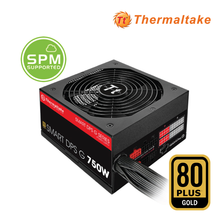 Thermaltake 750W Smart DPS G 80+ Gold Semi Modular ATX Power Supply (PS-SPG-0750DPCGAU-G)