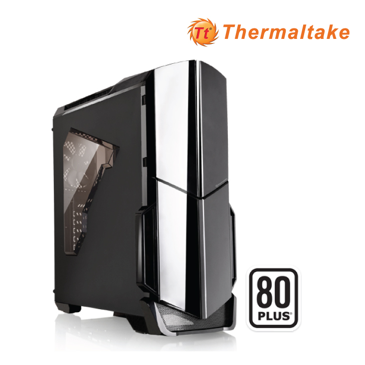Thermaltake Versa N21 Window Mid-tower Chassis with 600W 80+ PSU
