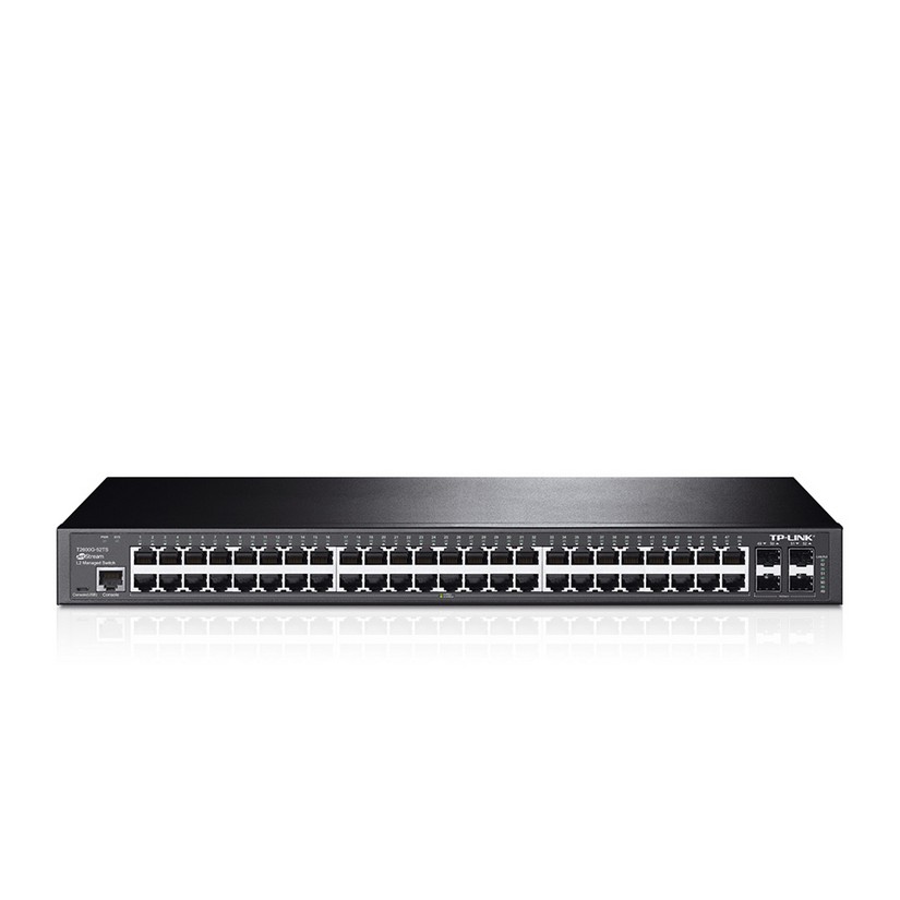 TP-LINK TL-SG3452 T2600G-52TS JetStream 48-Port Gigabit L2+ Managed Switch