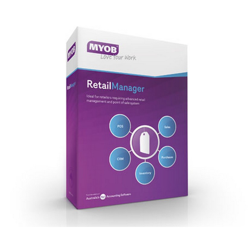 MYOB Account Retail Manager V12.5 (RMSTD-12-AU V12.5)